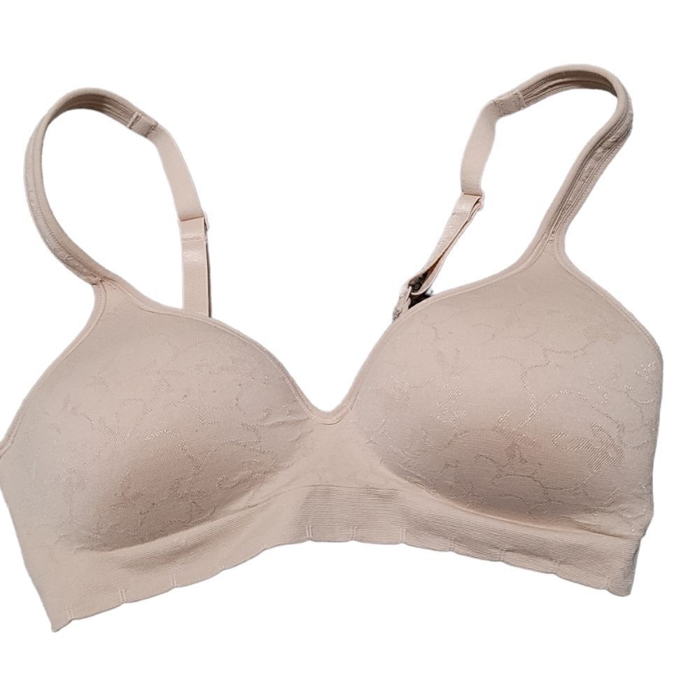 Carole Hochman Tan Wireless Bra Sz Small